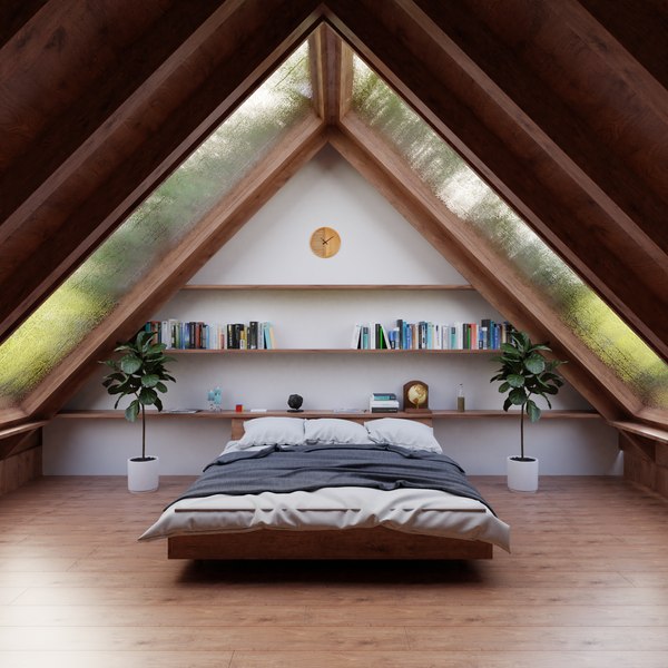 attic bedroom