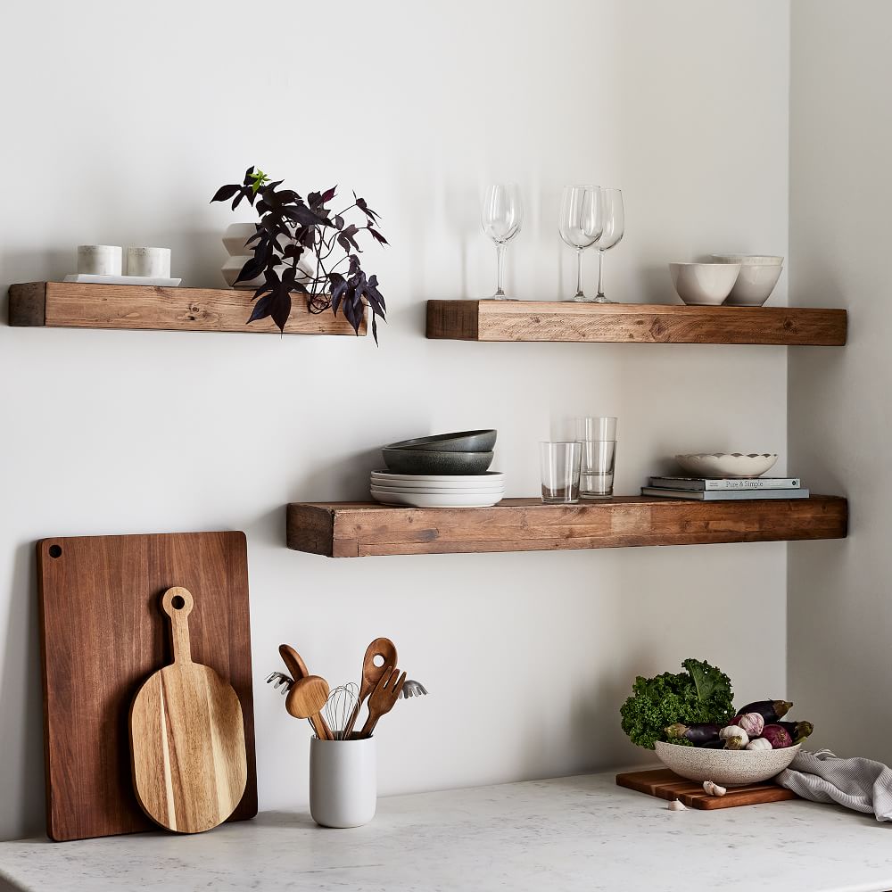 floating shelves